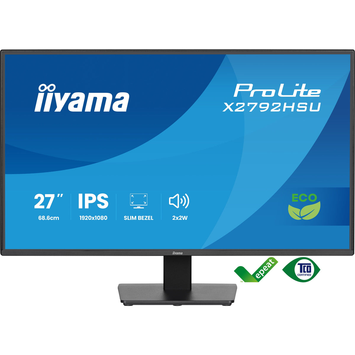 iiyama ProLite X2792HSU-B1 27-inch monitor – alternate view