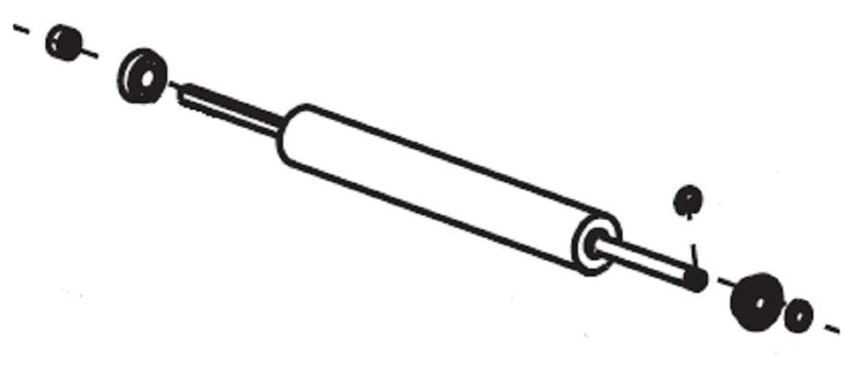 Zebra platen roller kit, 203/300 dpi, for 110Xi4/105SLPlus – G41011M