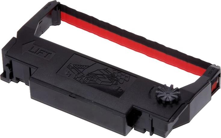 Epson ERC-38 black/red ink ribbon cartridge C43S015376 for TM-U200 dot-matrix printers