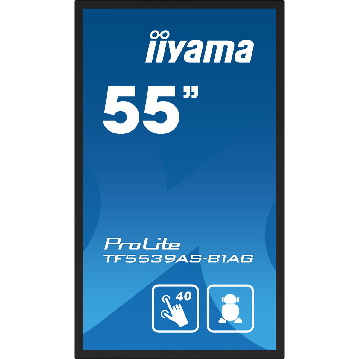 iiyama ProLite TF5539AS-B1AG 55" Open-Frame Touch Display – official product photo 3 (TF5539AS-B1AG)