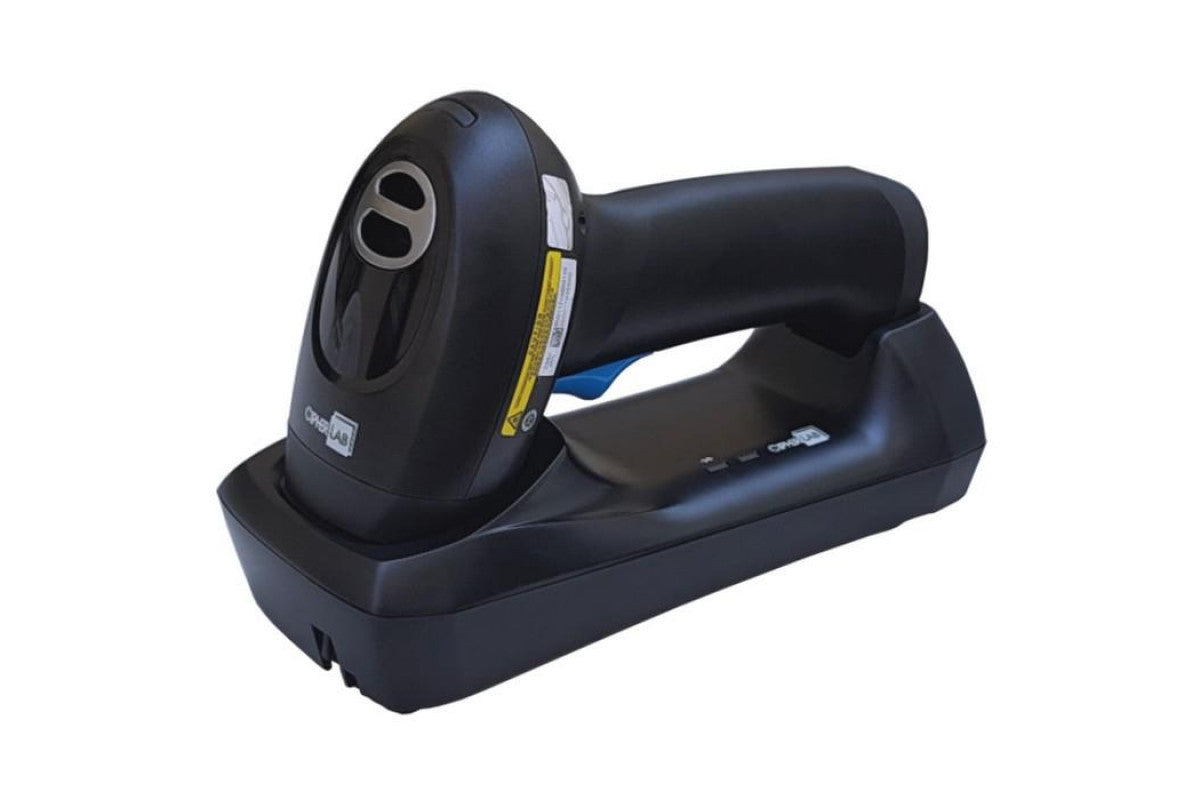 CipherLab 2564 Barcode Scanner in cradle, black (A2564SSBKR0E3)