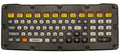 Zebra tastatūra, QWERTY, IP66, ar fona apgaismojumu, VC70/VC80 modeļiem (KYBD-QW-VC-01)
