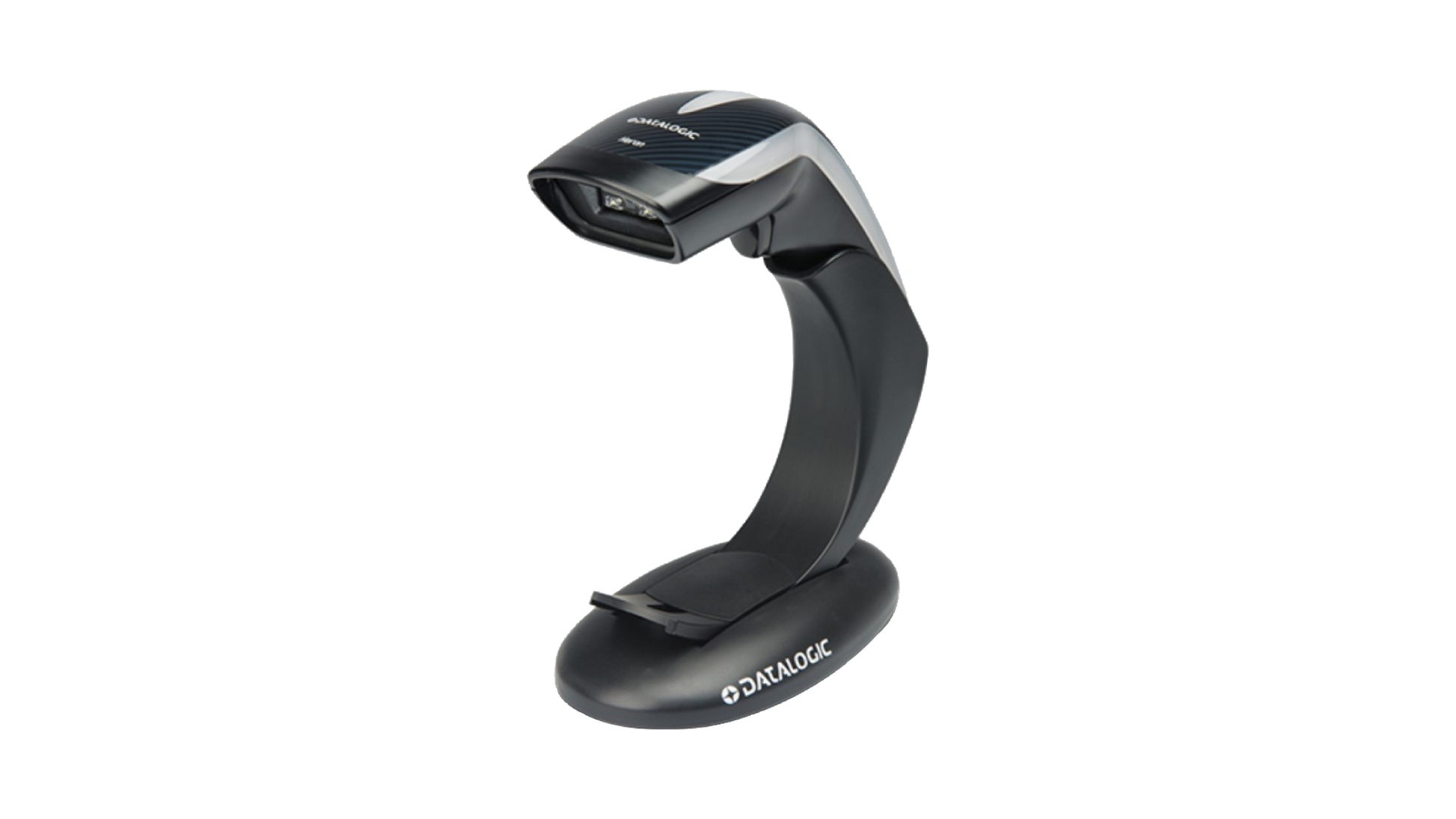Datalogic Heron HD3430 Barcode Scanner with stand, black (HD3430-BKK1B)