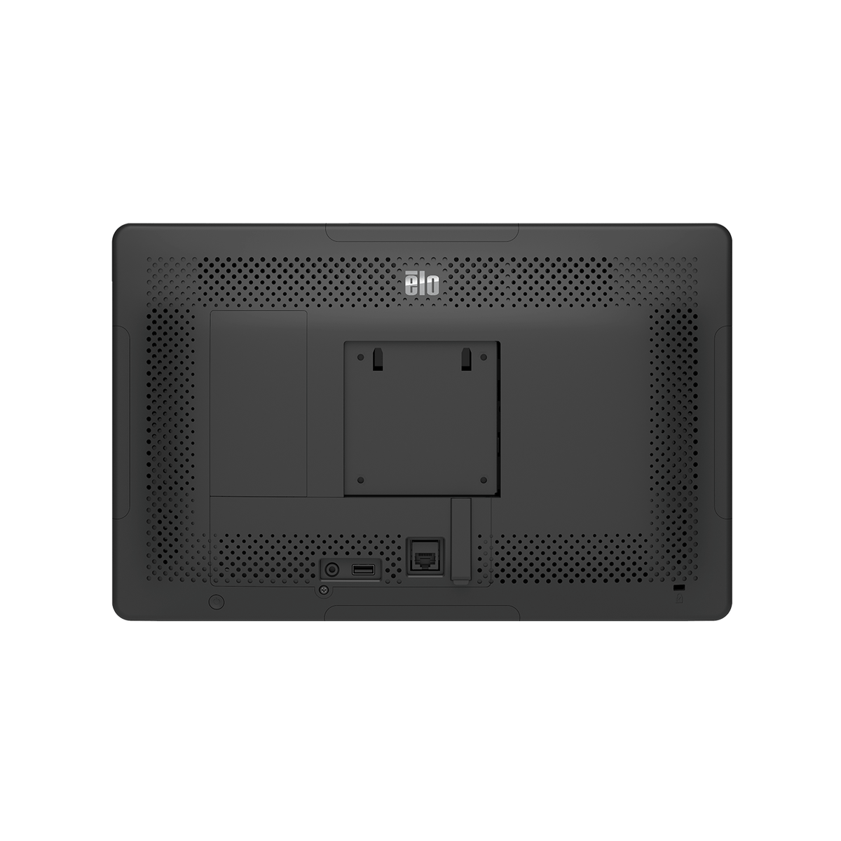Elo I-Series 2 with Intel 15.6-inch touch computer E850204, rear view with VESA mount