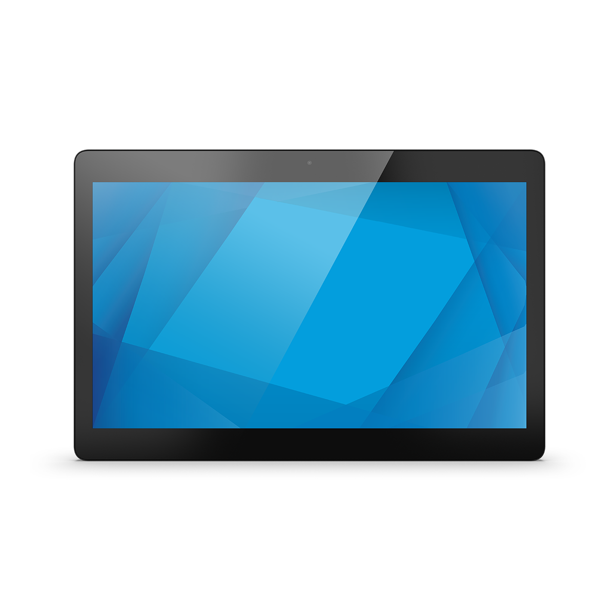Elo I-Series 5 15.6" black Android 14 all-in-one touch computer, front view (E540294)