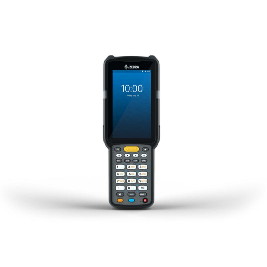 Zebra MC3300x rugged keypad mobile computer, straight shooter, 29-key numeric keypad (MC330L-SJ2EG4RW) – front view