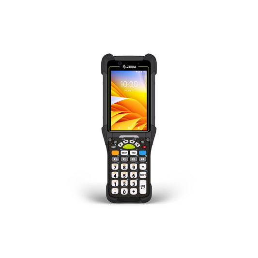 Zebra MC9450 rugged 5G keypad mobile computer, pistol grip, 29-key numeric  calculator layout keypad (MC945B-3G1R6ASS-A6) – front view