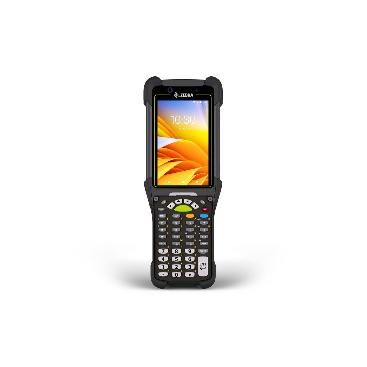 Zebra MC9450 rugged 5G keypad mobile computer, pistol grip, 43-key function numeric keypad (MC945B-3G1M6CSS-A6) – front view