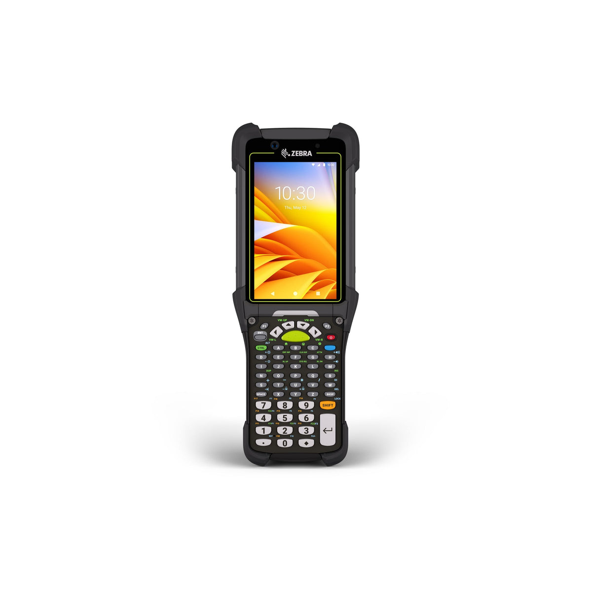 Zebra MC9450 rugged 5G keypad mobile computer, pistol grip, 53-key IBM 5250 terminal emulation keypad (MC945B-3G1M6GSS-A6) – front view