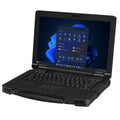 Panasonic TOUGHBOOK 56 izturīgs klēpjdators, 14" WUXGA skārienekrāns, Core Ultra 5 235H, 16GB, 512GB SSD, 4G, tīmekļa kamera, QWERTZ (DE) tastatūra (FZ-56BZ010B4)