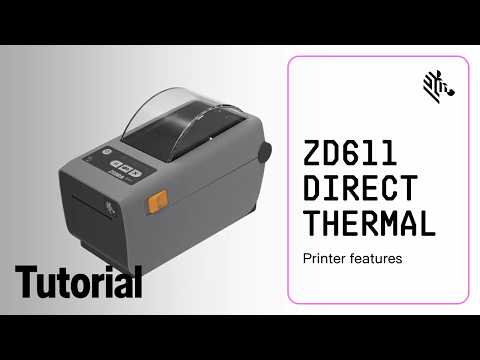 ZD611 Direct Thermal Printer Features | Zebra