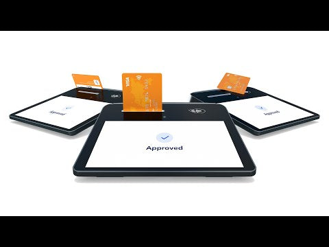 Elo Pay 7" Payment POS Terminal, Android 12, 4 GB / 64 GB, with 58 mm Printer Stand (E814661)