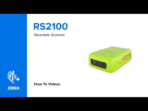 How- to video | RS2100 | Wearable Scanner | Zebra