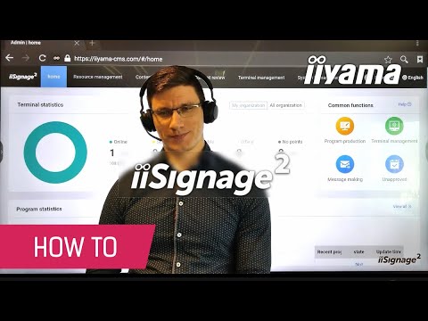 iiyama ProLite LH6564UHS-B1AG 65" 4K Digital Signage Display, 24/7, Android 14, USB-C (LH6564UHS-B1AG) – official video