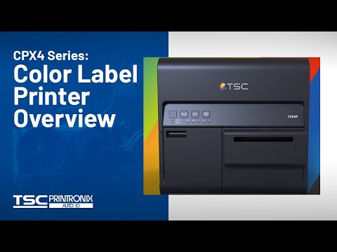 TSC CPX4 Series: Color Label Printer Overview