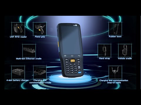 CipherLab RK25 creates a perfect mix in both multi-touch and physical keystroke operations