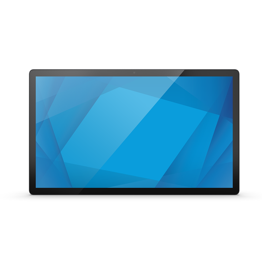 Elo I-Series 4 Slate 15.6-inch Android touch computer, front view, dark grey