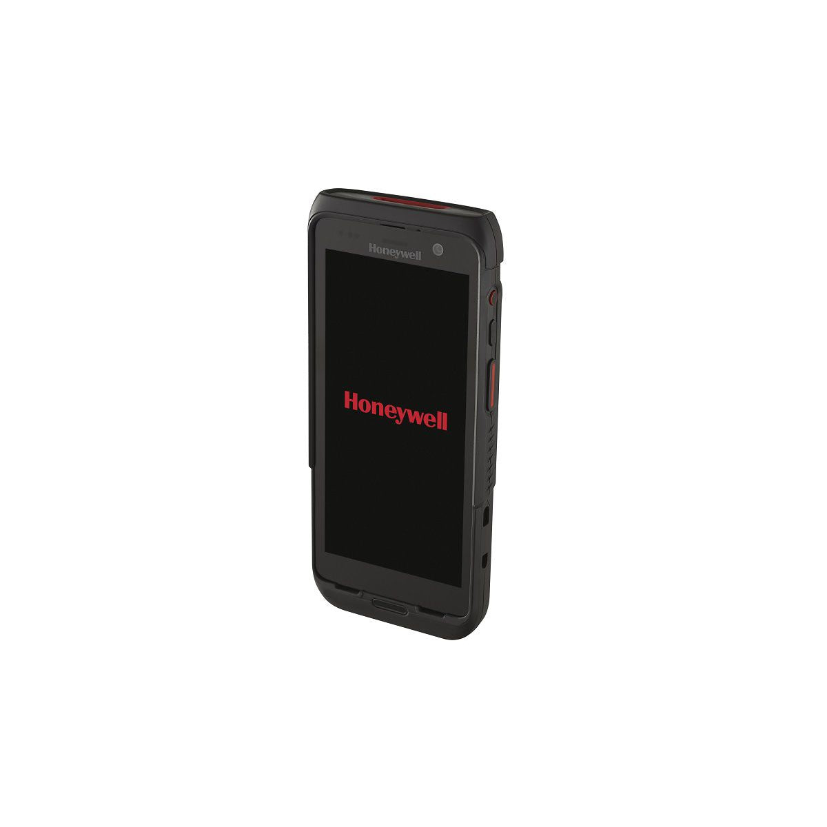 Honeywell CT47 5.5-inch all-touch Android mobile computer, black, standard-range 2D imager, Wi-Fi only, 6 GB / 128 GB (CT47-X0N-37D100G) – angled view