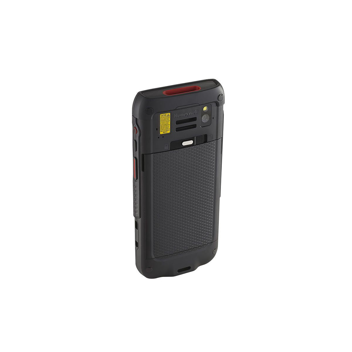 Honeywell CT47 5.5-inch all-touch Android mobile computer, black, standard-range 2D imager, Wi-Fi only, 6 GB / 128 GB (CT47-X0N-37D100G) – back view