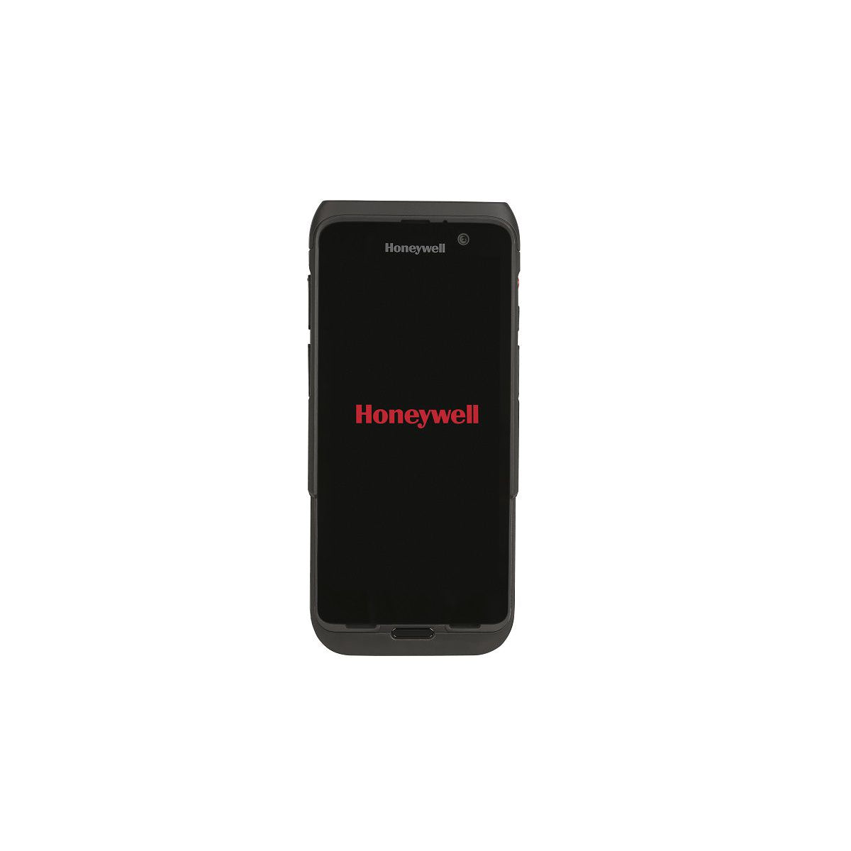 Honeywell CT47 5.5-inch all-touch Android mobile computer, black, standard-range 2D imager, 5G + Wi-Fi, 6 GB / 128 GB (CT47-X1N-37D1E0G) – front view