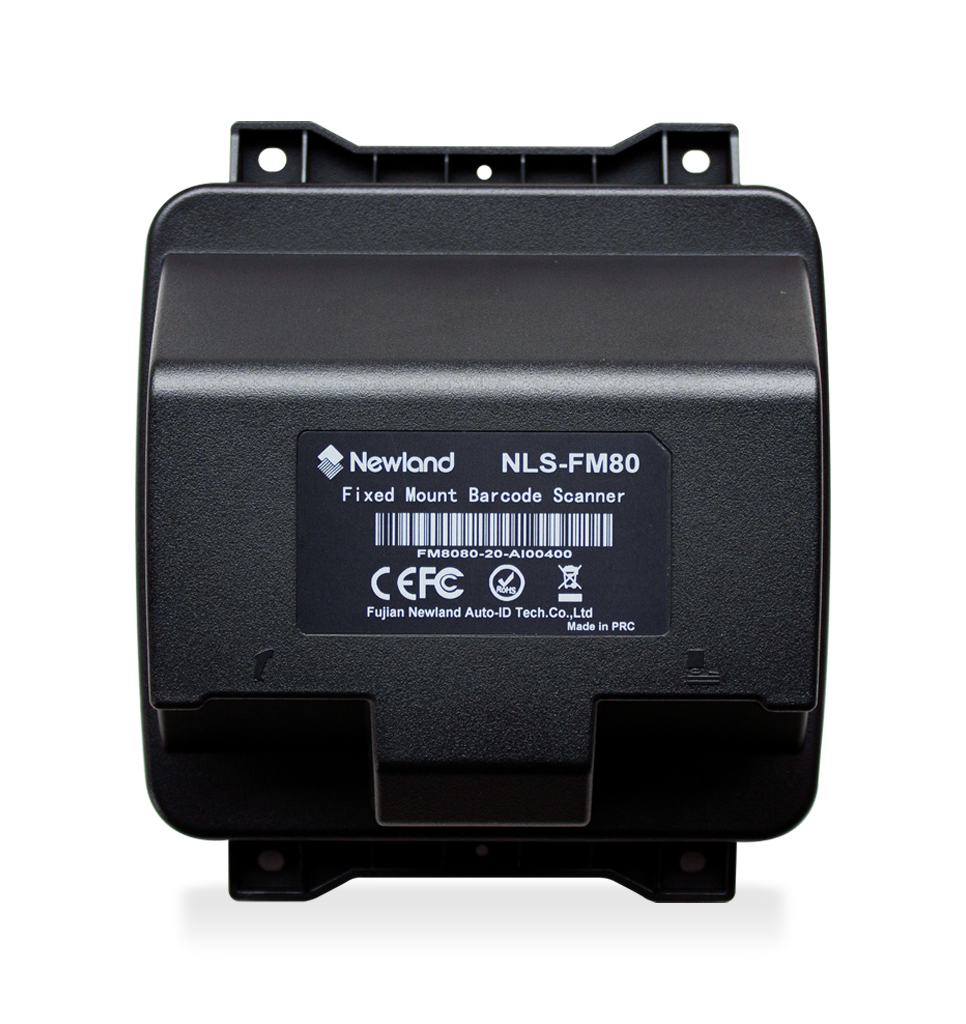 Newland FM80 Salmon in-counter scanner, USB kit (NLS-FM8080-20) – rear view