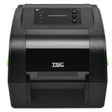TSC TH240 4-inch desktop thermal transfer label printer, 203 dpi, LED, black (TH240-A001-1002) – front view