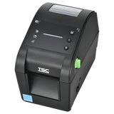 TSC DH220 2-inch desktop direct thermal label printer, 203 dpi, LED, black (DH220-A001-1002) – front view