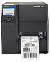 Printronix Auto ID T8304 industrial label printer, 4-inch, tear-off, 300 dpi, thermal transfer (T83X4-3100-0) – front view