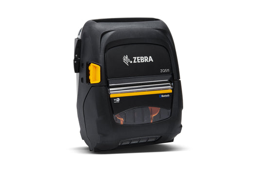 Zebra ZQ511 mobile receipt and label printer, black, Bluetooth (ZQ51-BUE000E-00) – 3/4 view
