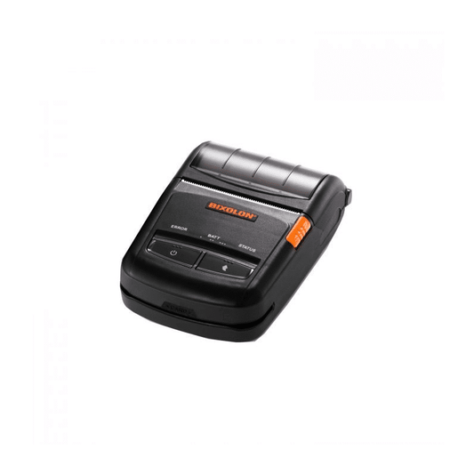 Bixolon SPP-R210 2-inch mobile receipt printer with magnetic stripe reader, black (SPP-R210KM) – 3/4 view