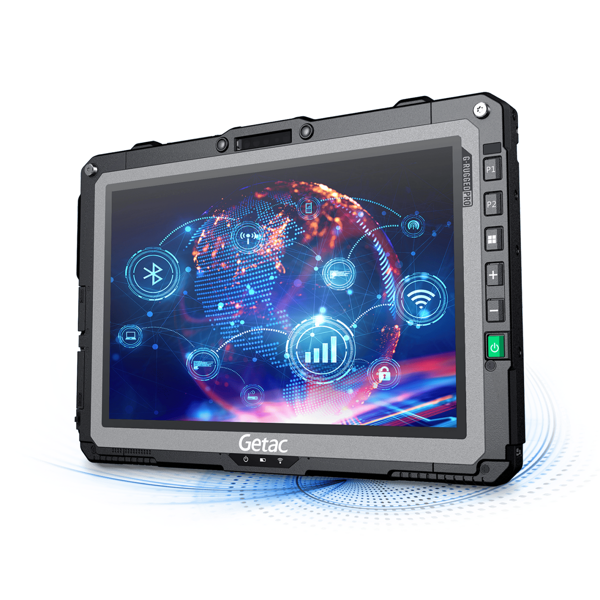 Getac UX10 G5 rugged 10.1-inch tablet (UW2764VIXDXX) – front view