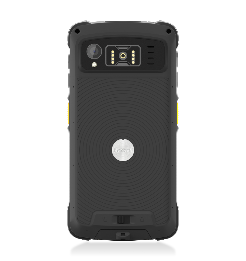 Newland MT90 Orca Pro II rugged Android mobile computer, 2D imager (NLS-MT9085-W4) – back view