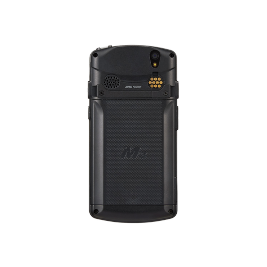 M3 Mobile SM20 F freezer model rugged Android full-touch mobile computer, 5" display, SE5500 scan engine, 4G, standard battery (SM2F4R-SFCHSS-HF) – back view