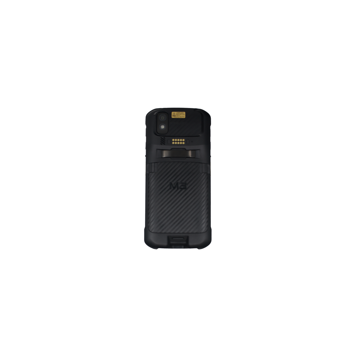 M3 Mobile SM24 X rugged Android full-touch mobile computer, 6" display, 2D imager, 4G LTE, black (SM244E-W2CHSS-HF) – back view
