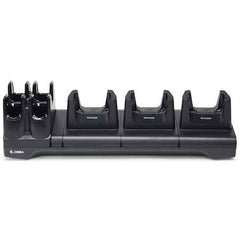 Zebra charging/communication station, 3 slots, ethernet (CRD3S4T-RFD49-UNIV-COM-1R)