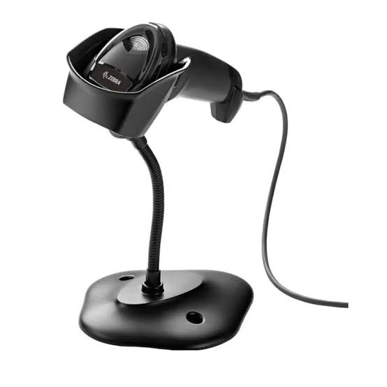 Zebra LI2208 Wired Barcode Scanner with cable and stand (LI2208-SR7U2100SGW)