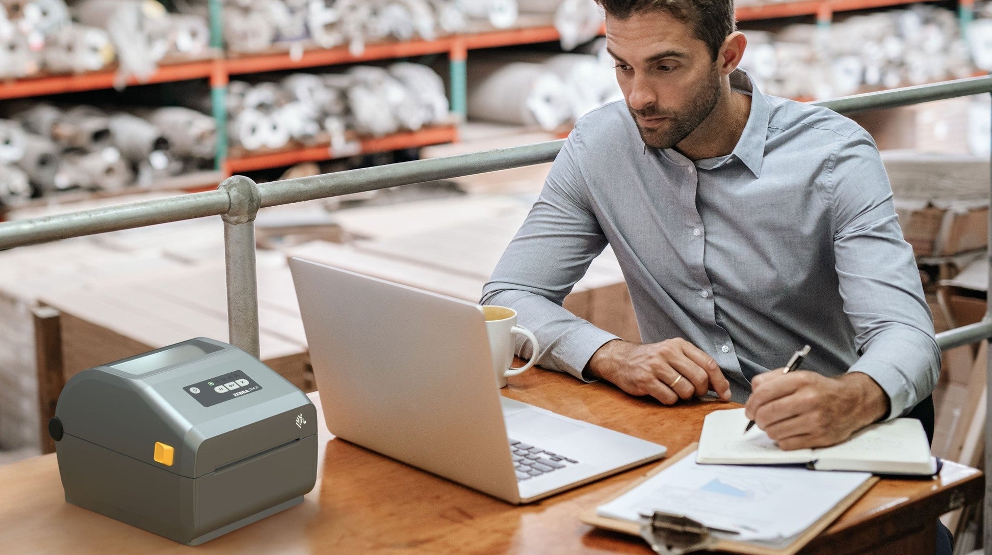 Zebra ZD421d Desktop Label Printer (ZD4A043-D0EE00EZ)