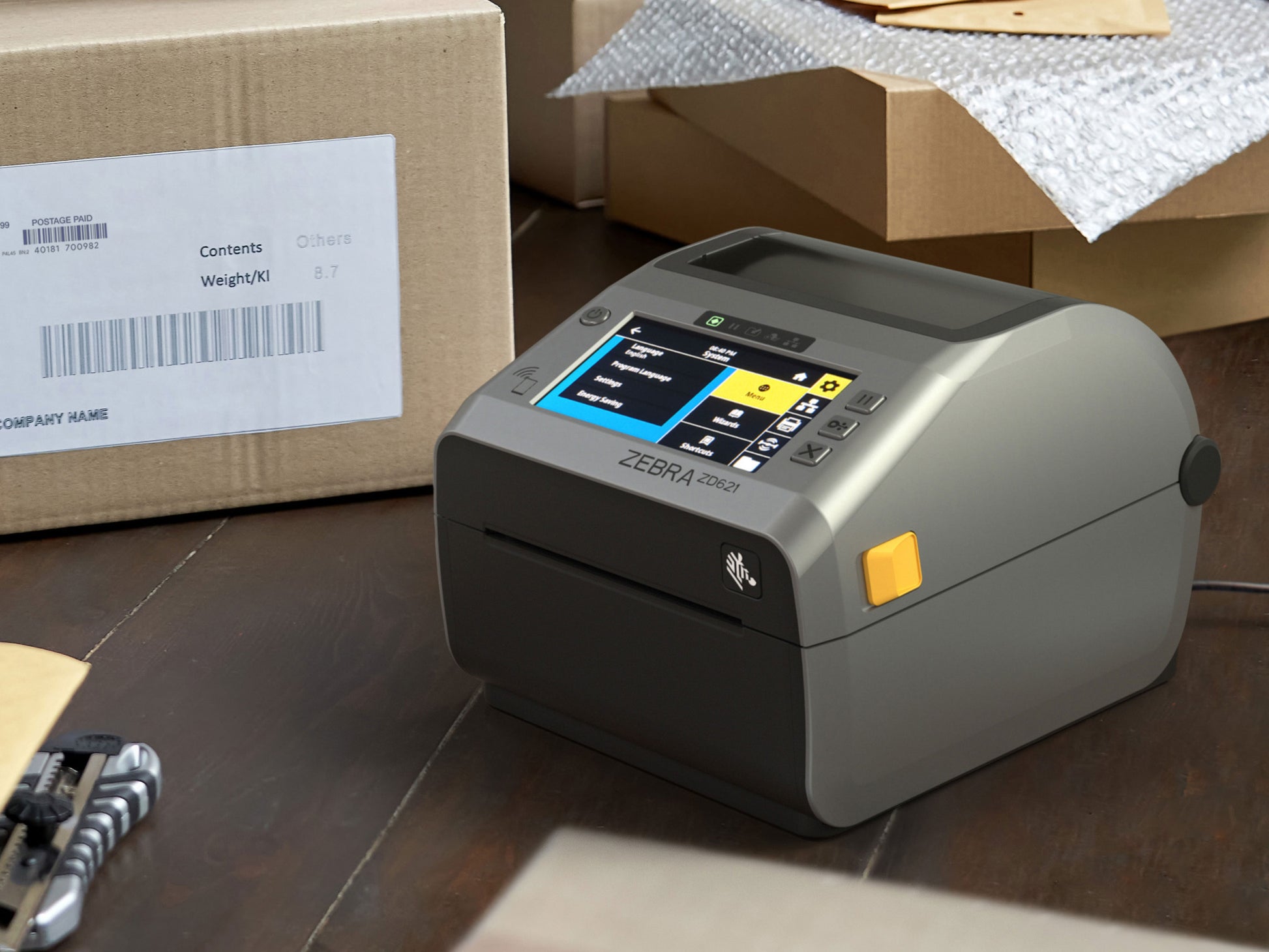 Zebra ZD621d Desktop Label Printer (ZD6A142-D0EF00EZ)