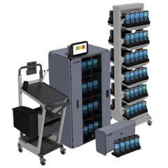 Zebra Guardien Cabinets (CS-CAB-4-FLTPK-B-EMEA)
